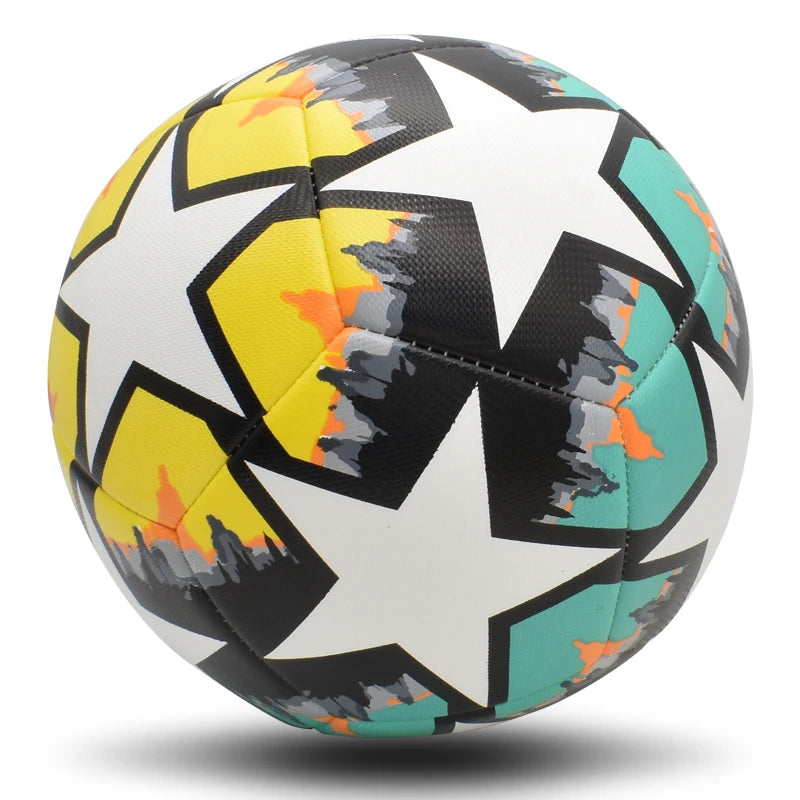 Professioneller Fußball Größe 5 – Hochwertiger Weicher PU Fußball | Outdoor Sport, Liga & Trainingsspiel Kaufschwan®