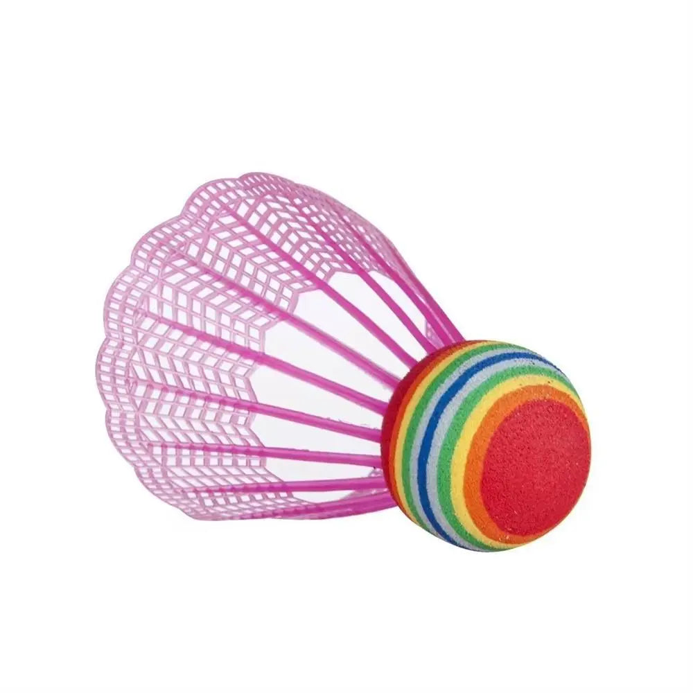4 Stück Bunte Federbälle – Langlebige Trainings Federbälle mit Stabiler Flugbahn | Outdoor Badminton Zubehör Kaufschwan®