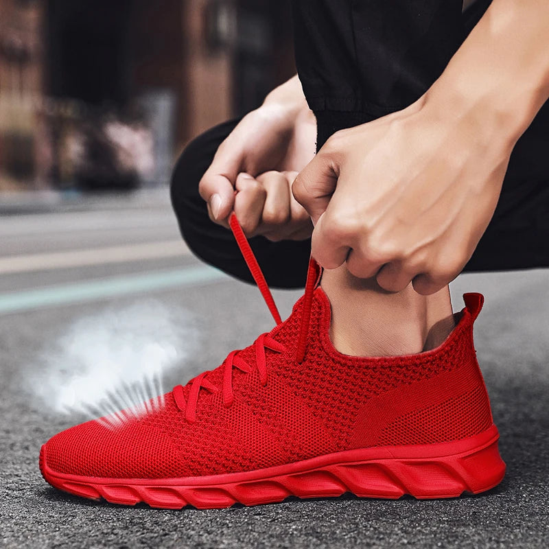Leichte Herren Sneaker – Leichte & Atmungsaktive Sommer Sportschuhe | Bequeme Herren Schuhe