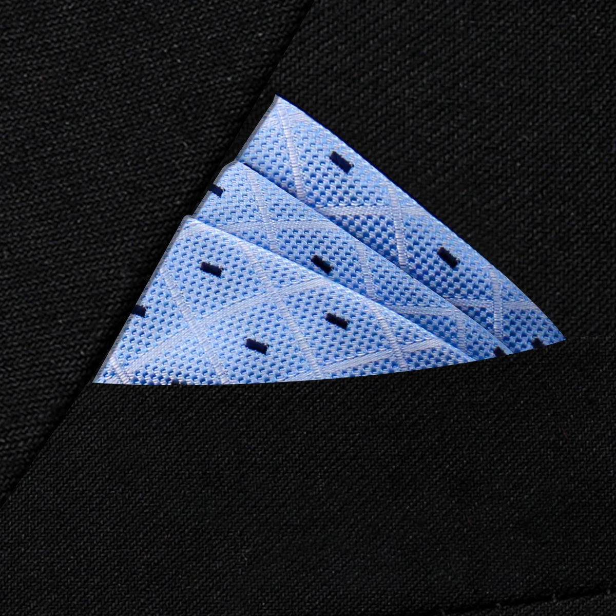 Herren Einstecktuch – Neues Design Jacquard Gewebtes Taschentuch, Braunes Anzug Accessoire für Hochzeit, Party & Formelle Anlässe Kaufschwan®