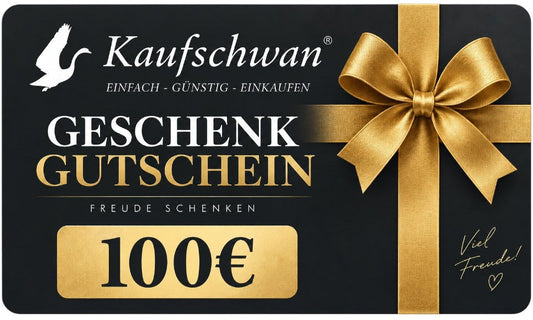 Kaufschwan® Geschenkgutschein – 100 € Kaufschwan®