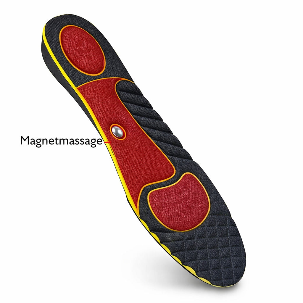 Unsichtbare Einlegesohlen mit Höhenverstärkung (2–5cm) | Magnetische Fersenkissen mit Fußgewölbeunterstützung für Damen & Herren Kaufschwan®