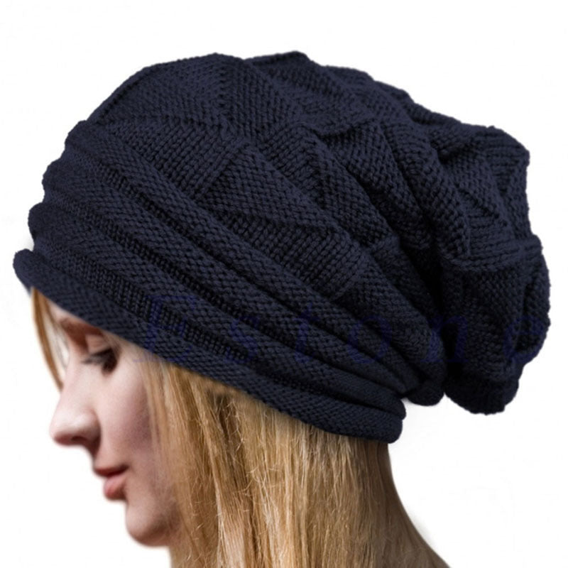 Gestrickte Oversize Baggy Beanie – Warme Wintermütze | Slouchy Wollmütze für Damen & Herren | Ski Skull Cap Kaufschwan®