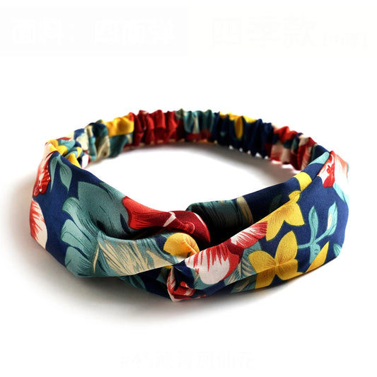 Haarreif mit Print – Vintage Sommer Turban-Haarband für Damen & Mädchen Kaufschwan®