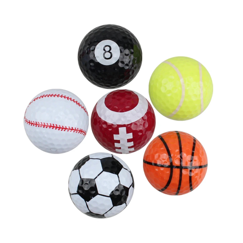 Sport Design Golf Trainingsball – Farbiger Kunststoff Übungsball | Leichter Golfball für Indoor & Outdoor Training Kaufschwan®