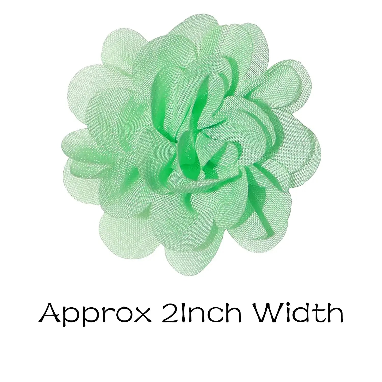 Blumen Haargummis Chiffon Elastikband | Weiche Pferdeschwanzhalter für Babys, Kleinkinder & Kinder Haar-Accessoires Kaufschwan®