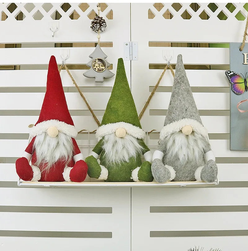 Weihnachtswichtel – Plüschfigur | Niedliches Weihnachts- & Neujahrsgeschenk