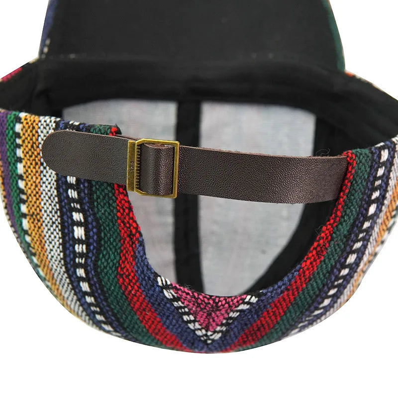 Bohemia Print Baseballkappe | Damen & Herren Boho Stil Sonnenhut | Baumwolle Verstellbar Snapback Outdoor Cap Kaufschwan®