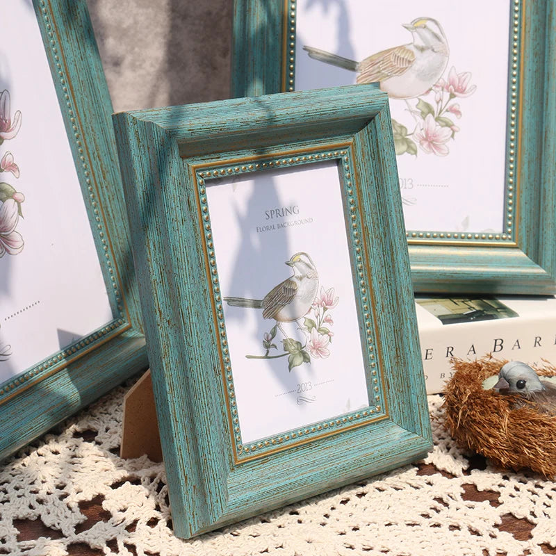 Retro Stil Bilderrahmen – Amerikanische Tisch- und Wand Dekoration Kaufschwan®