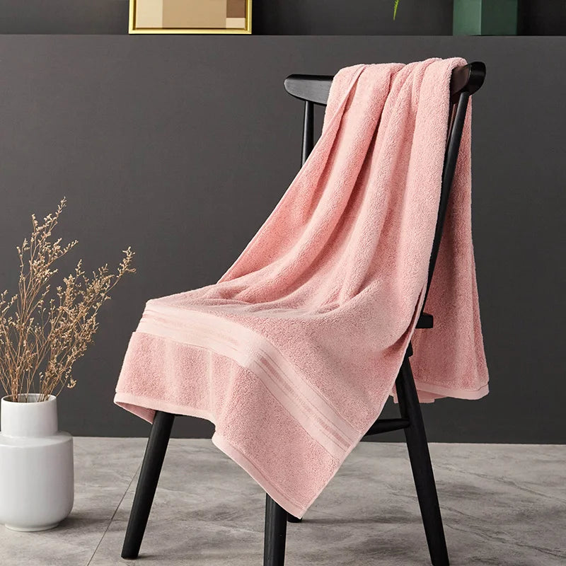 Ägyptische Baumwolle Handtuch Set – Bade- & Gesichtstuch | Luxuriös Weich & Saugfähig für Bad, Reise & Sport Kaufschwan® Badetuch 70x150cm 3