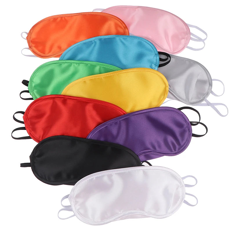 Seidenschlafmaske | Gepolsterte Augenabdeckung | Schlafmaske Augenbinde für Reisen, Entspannung & Ruhe | Für Damen & Herren Kaufschwan®