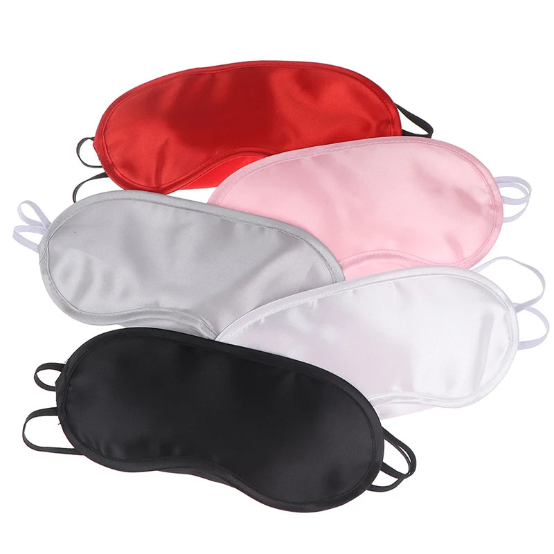 Seidenschlafmaske | Gepolsterte Augenabdeckung | Schlafmaske Augenbinde für Reisen, Entspannung & Ruhe | Für Damen & Herren Kaufschwan®