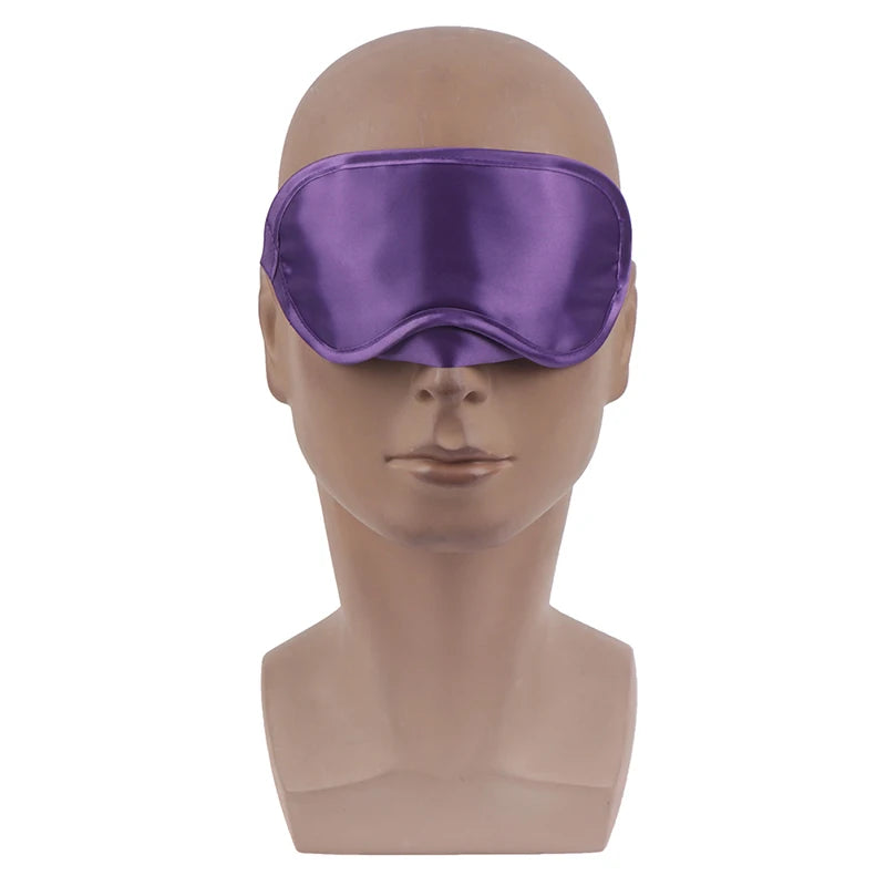 Seidenschlafmaske | Gepolsterte Augenabdeckung | Schlafmaske Augenbinde für Reisen, Entspannung & Ruhe | Für Damen & Herren Kaufschwan®