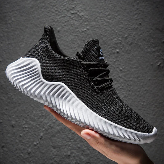 Herren Mesh Casual Sneaker – Leichte Atmungsaktive Freizeitschuhe | Bequeme Outdoor Walkingschuhe bis Größe 47 Kaufschwan®