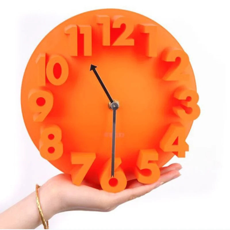 3D Digitale Wanduhr – Leise Moderne Deko Uhr Kaufschwan®