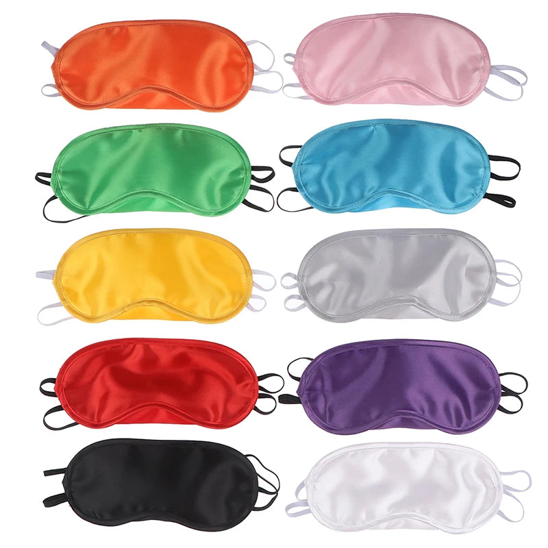 Seidenschlafmaske | Gepolsterte Augenabdeckung | Schlafmaske Augenbinde für Reisen, Entspannung & Ruhe | Für Damen & Herren Kaufschwan®