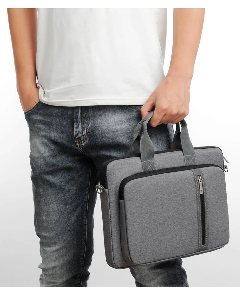 Stoßfeste Laptop Schultertasche & Aktentasche – Tragbare Schutzhülle als Handtasche für MacBook, Redmi, Lenovo & Laptops Kaufschwan®