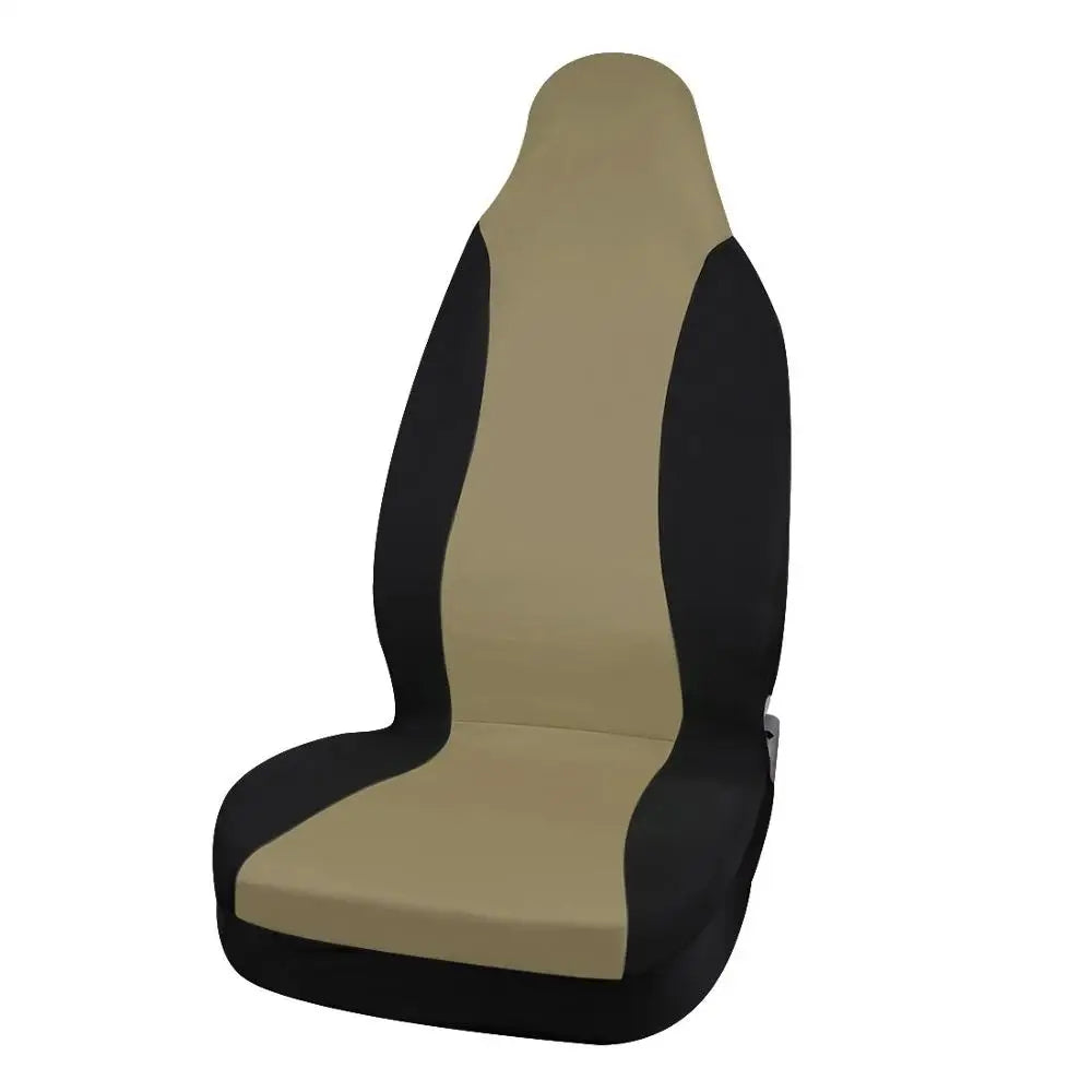Universelle Autositzbezüge – 5 Farben für Bucket-Sitze in Auto, SUV, LKW & Fahrzeugen Kaufschwan® 1 Stück Beige Schwarz
