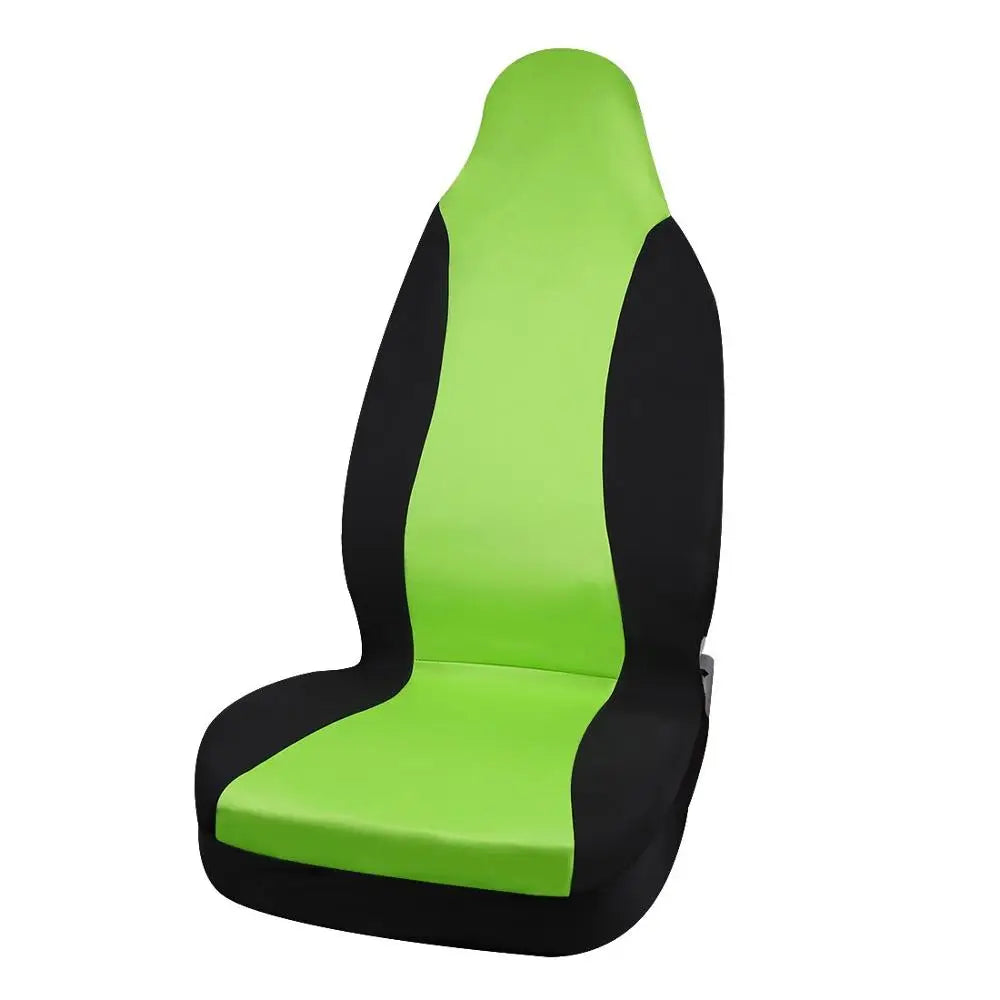 Universelle Autositzbezüge – 5 Farben für Bucket-Sitze in Auto, SUV, LKW & Fahrzeugen Kaufschwan® 1 Stück Grün Schwarz
