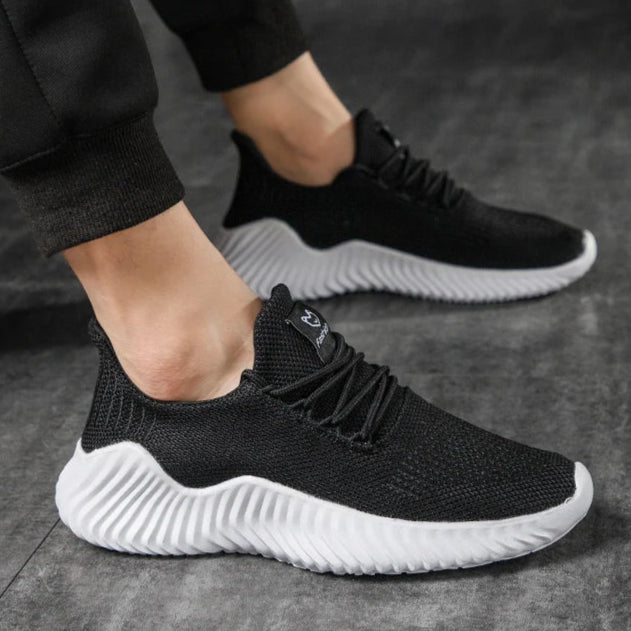 Herren Mesh Casual Sneaker – Leichte Atmungsaktive Freizeitschuhe | Bequeme Outdoor Walkingschuhe bis Größe 47 Kaufschwan®