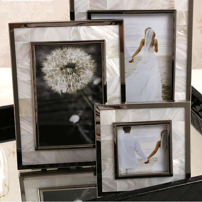 Klassischer Europäischer Bilderrahmen aus Legierung – Elegante Tischdekoration für Zuhause und Hochzeitsgeschenk Kaufschwan®