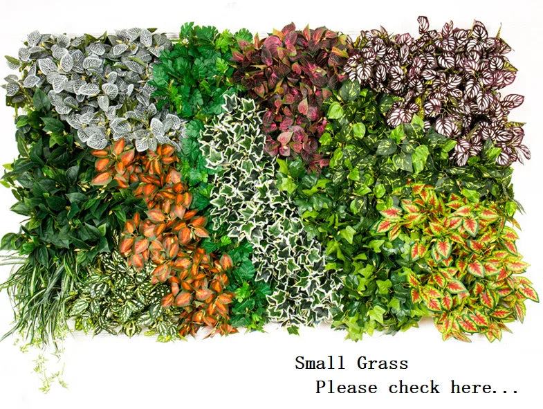 Kunststoff Künstliche Pflanzen für Wohndekoration – Künstliches Wandgras & Grünpflanzen für Garten, Dschungelparty & Innenraumgestaltung Kaufschwan®