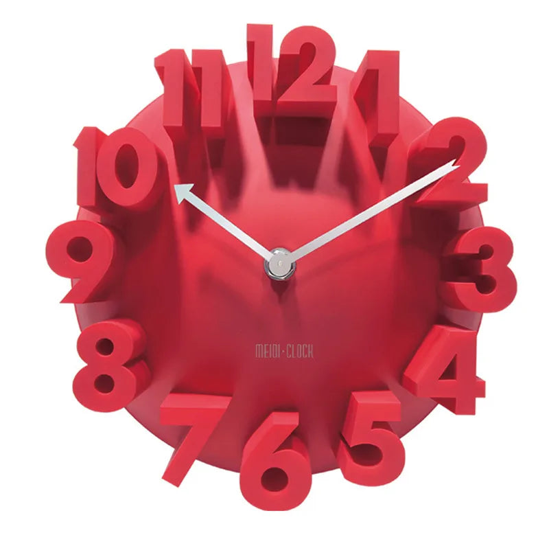 3D Digitale Wanduhr – Leise Moderne Deko Uhr Kaufschwan®