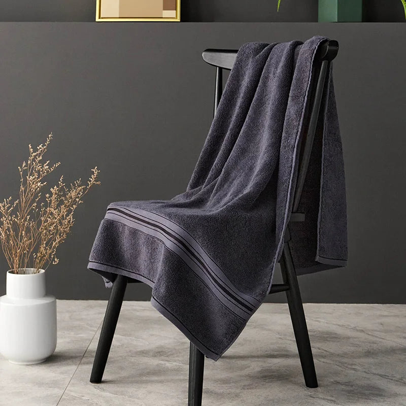 Ägyptische Baumwolle Handtuch Set – Bade- & Gesichtstuch | Luxuriös Weich & Saugfähig für Bad, Reise & Sport Kaufschwan® Badetuch 70x150cm 4