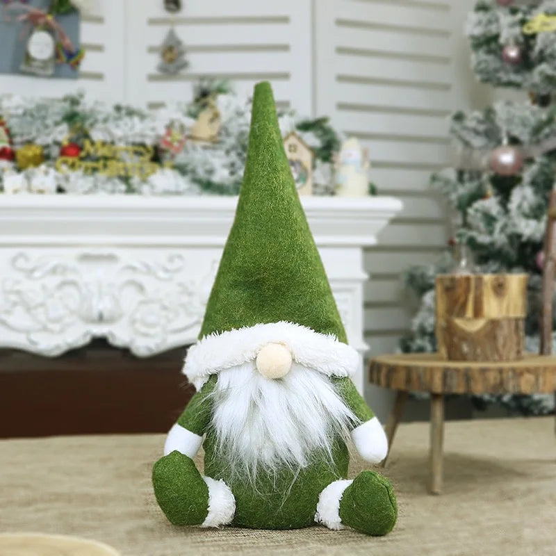 Weihnachtswichtel – Plüschfigur | Niedliches Weihnachts- & Neujahrsgeschenk