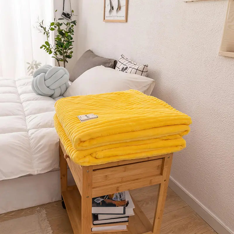 Flanell-Bettdecke – Weiche & Warme Kuscheldecke für Einzel-, Queen- & King-Size-Betten Kaufschwan®
