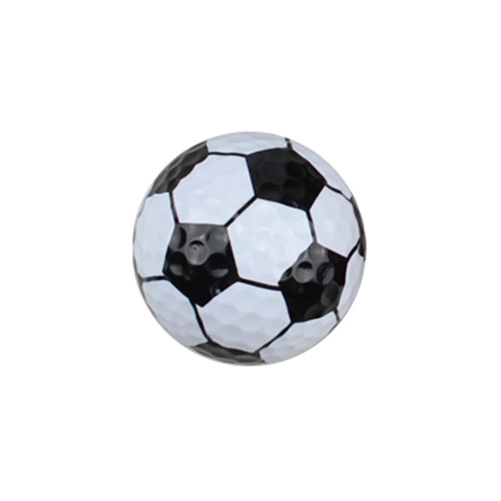 Sport Design Golf Trainingsball – Farbiger Kunststoff Übungsball | Leichter Golfball für Indoor & Outdoor Training Kaufschwan® Fußball