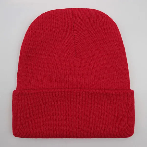 Unisex Strickmütze – Warme Wollmischung Beanie für Damen & Herren | Herbst Winter Skull Cap in 24 Farben