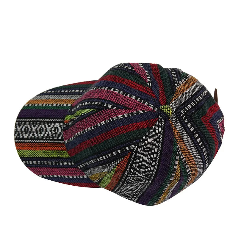 Bohemia Print Baseballkappe | Damen & Herren Boho Stil Sonnenhut | Baumwolle Verstellbar Snapback Outdoor Cap Kaufschwan®
