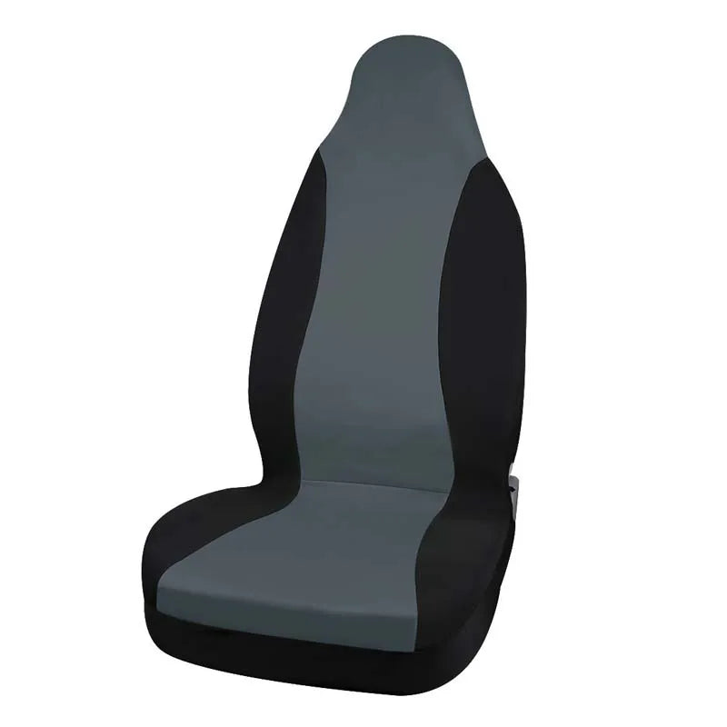 Universelle Autositzbezüge – 5 Farben für Bucket-Sitze in Auto, SUV, LKW & Fahrzeugen Kaufschwan® 1 Stück Grau Schwarz