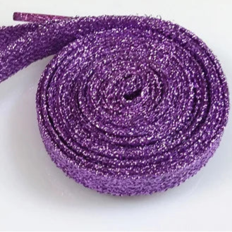 Glitzernde Schnürsenkel – 16 Farben in Gold, Silber & Bunt | 110cm Modische Laces für Sneaker, Sportschuhe & Stiefel Kaufschwan®