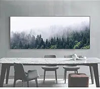 Kleiner Holz Bilderrahmen mit Plexiglas – Wand Bilderrahmen für Wohn Dekoration Kaufschwan®