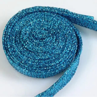 Glitzernde Schnürsenkel – 16 Farben in Gold, Silber & Bunt | 110cm Modische Laces für Sneaker, Sportschuhe & Stiefel