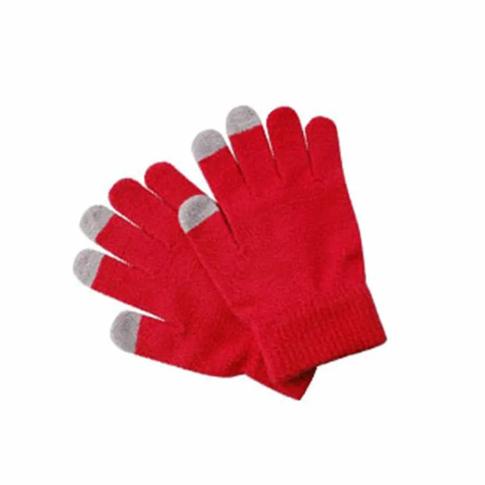 Unisex Winter Strickhandschuhe – Touchscreen-fähige Thermo-Handschuhe | Warme Wollmix Outdoor- & Autofahrer-Handschuhe Kaufschwan®
