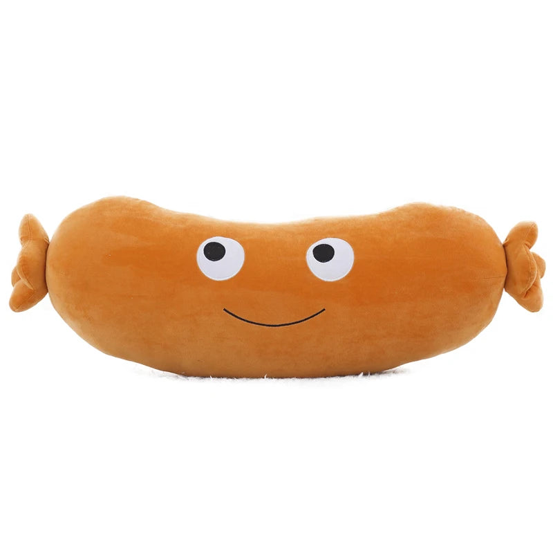 Wurst Plüschkissen | Niedliches Würstchen Kissen | Weiche Kissen für Kinder, Wohnkultur & Stuhlkissen Kaufschwan®