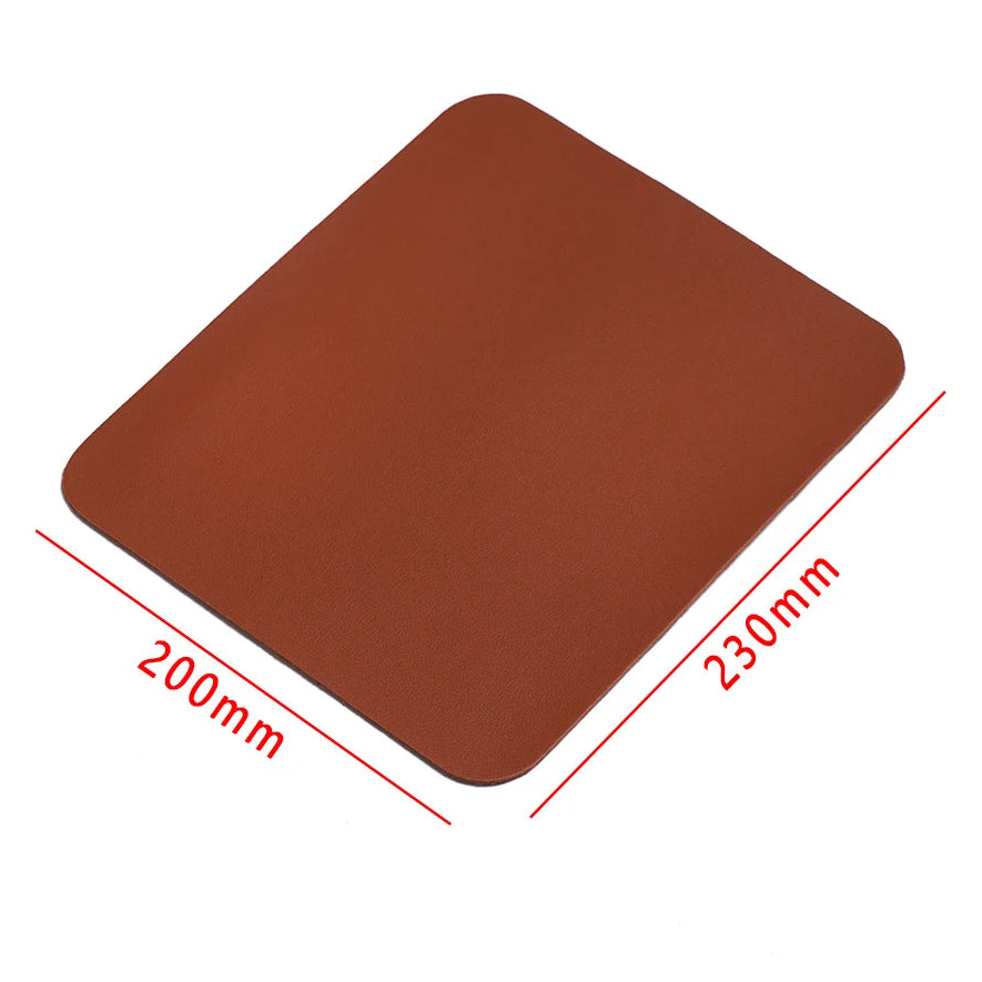 Kreatives Universelles Leder Mauspad – Rutschfeste Gaming Schreibtischunterlage für Laptop, PC und MacBook Kaufschwan®
