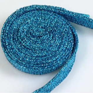 Glitzernde Schnürsenkel – 16 Farben in Gold, Silber & Bunt | 110cm Modische Laces für Sneaker, Sportschuhe & Stiefel Kaufschwan®