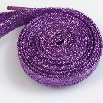Glitzernde Schnürsenkel – 16 Farben in Gold, Silber & Bunt | 110cm Modische Laces für Sneaker, Sportschuhe & Stiefel