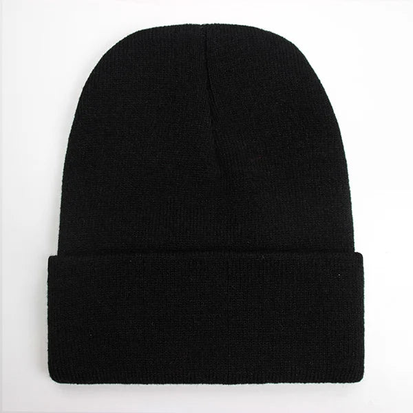 Unisex Strickmütze – Warme Wollmischung Beanie für Damen & Herren | Herbst Winter Skull Cap in 24 Farben