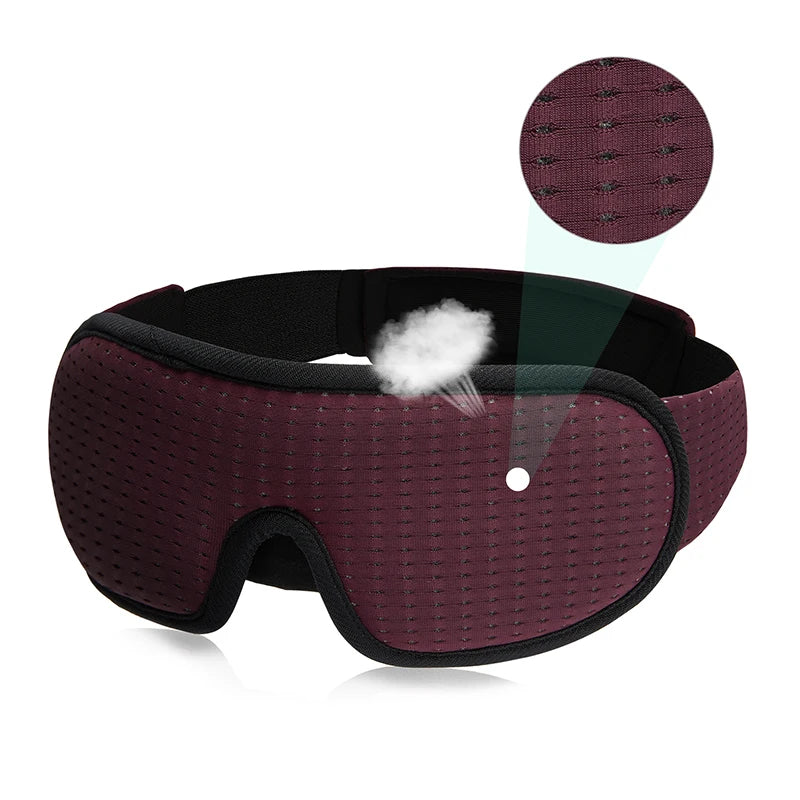 3D Sleeping Mask Block Out Light Soft Padded Sleep Mask For Eyes Slaapmasker Eye Shade Blindfold Sleeping Aid Face Mask Eyepatch Kaufschwan®