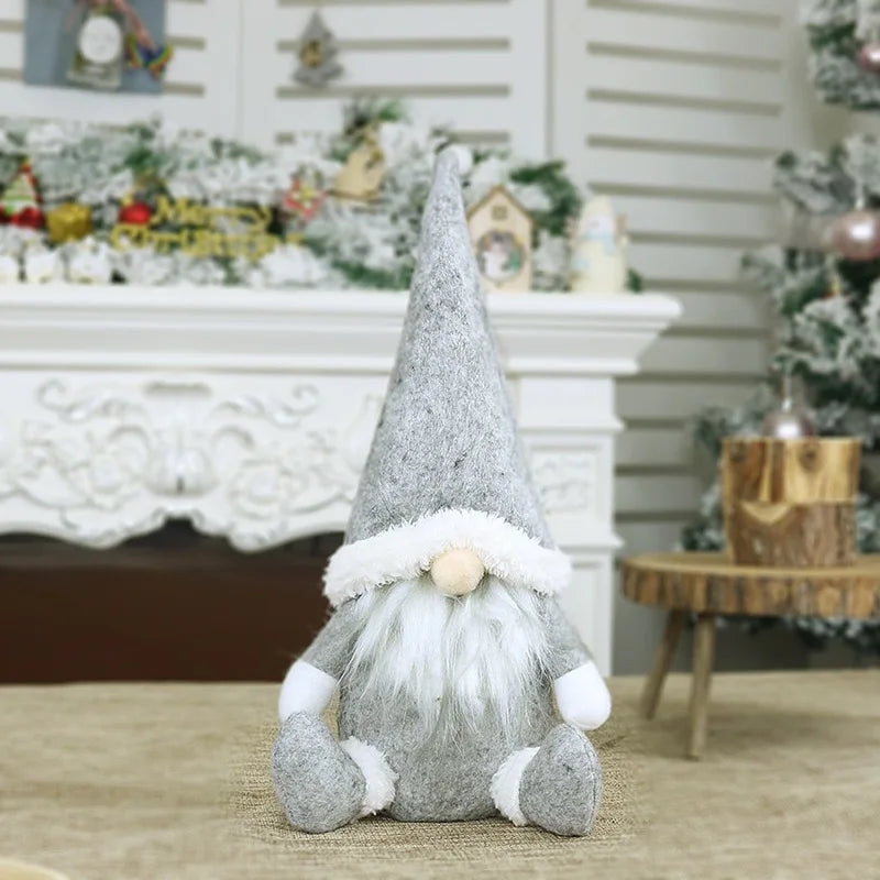 Weihnachtswichtel – Plüschfigur | Niedliches Weihnachts- & Neujahrsgeschenk