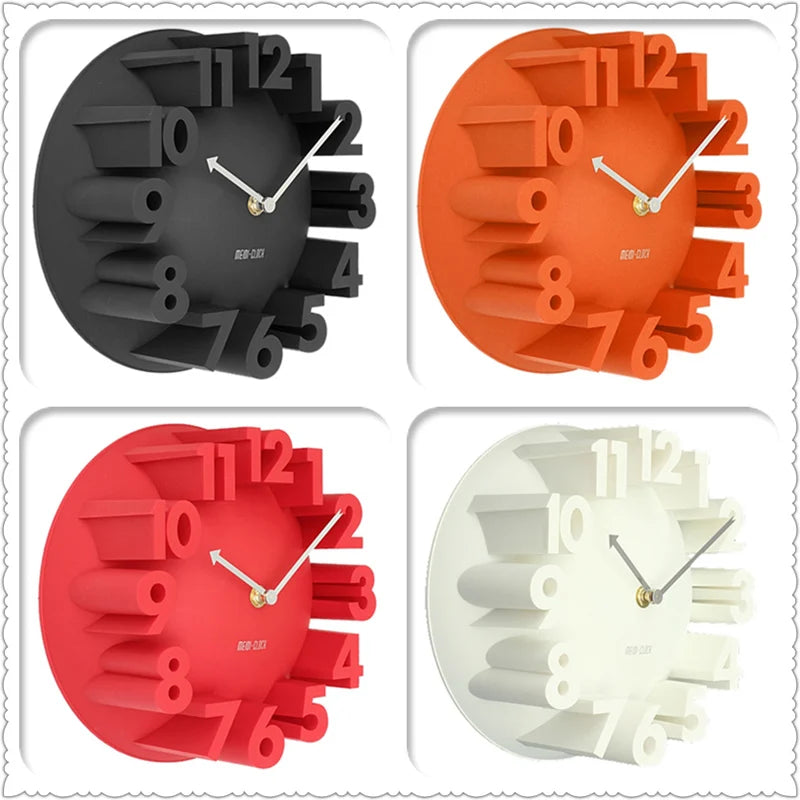 3D Digitale Wanduhr – Leise Moderne Deko Uhr Kaufschwan®