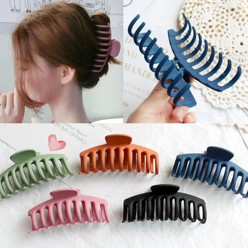 Große Acryl-Haarklammern – Elegante Haarspangen für Damen & Mädchen Kaufschwan®