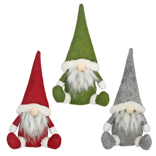 Weihnachtswichtel – Plüschfigur | Niedliches Weihnachts- & Neujahrsgeschenk