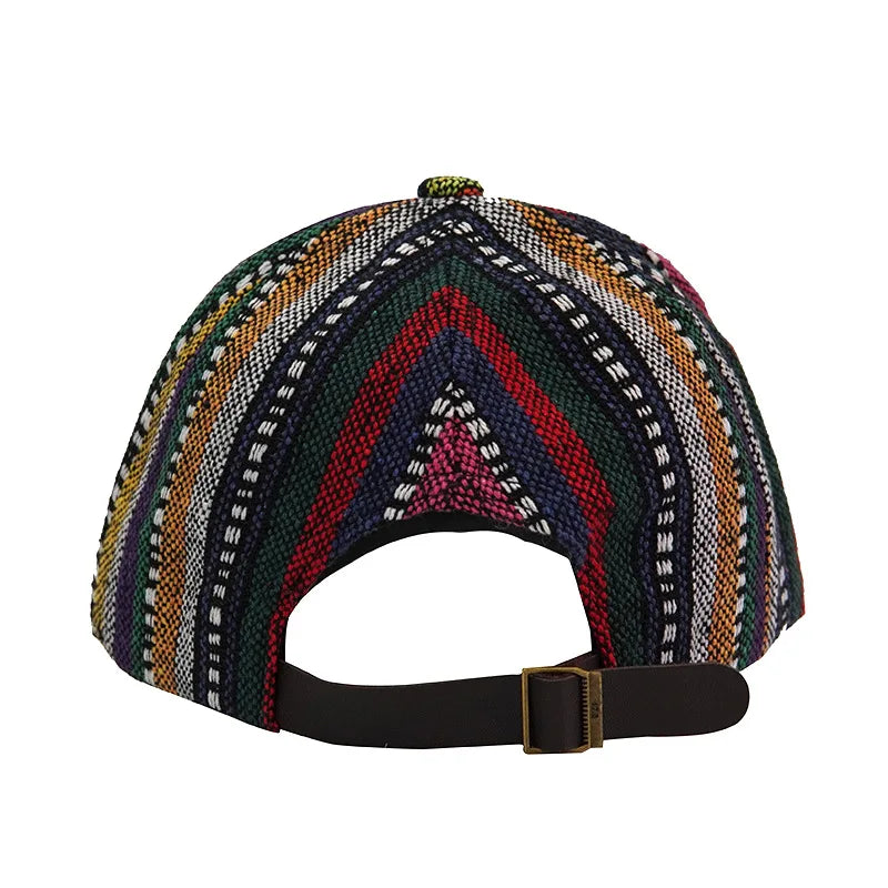 Bohemia Print Baseballkappe | Damen & Herren Boho Stil Sonnenhut | Baumwolle Verstellbar Snapback Outdoor Cap Kaufschwan®