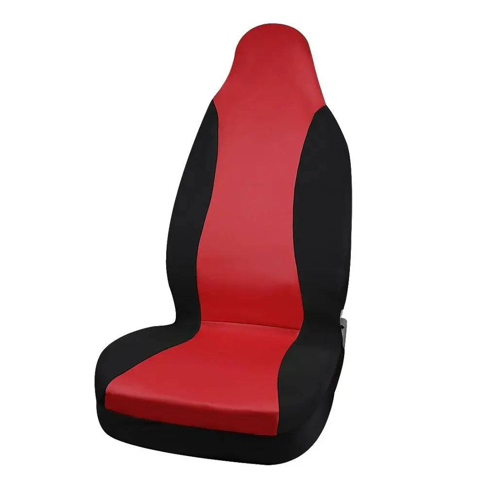 Universelle Autositzbezüge – 5 Farben für Bucket-Sitze in Auto, SUV, LKW & Fahrzeugen Kaufschwan® 1 Stück Rot Schwarz